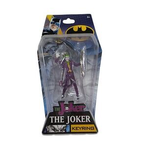 NIP DC Comics The Joker Keyring Batman Series 1 Figurine Collectible Bag Charm